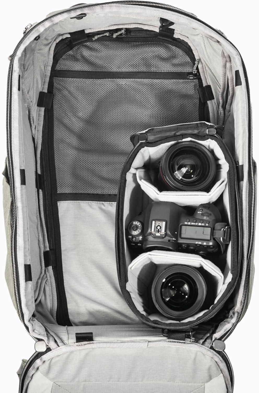 imagePeak Design Camera Cube V2 Small Custom Organization and Protection Weatherproof Shell with Foam SubLining FlexFold Dividers Camera Bag Insert Compatible Travel amp Outdoor Bags