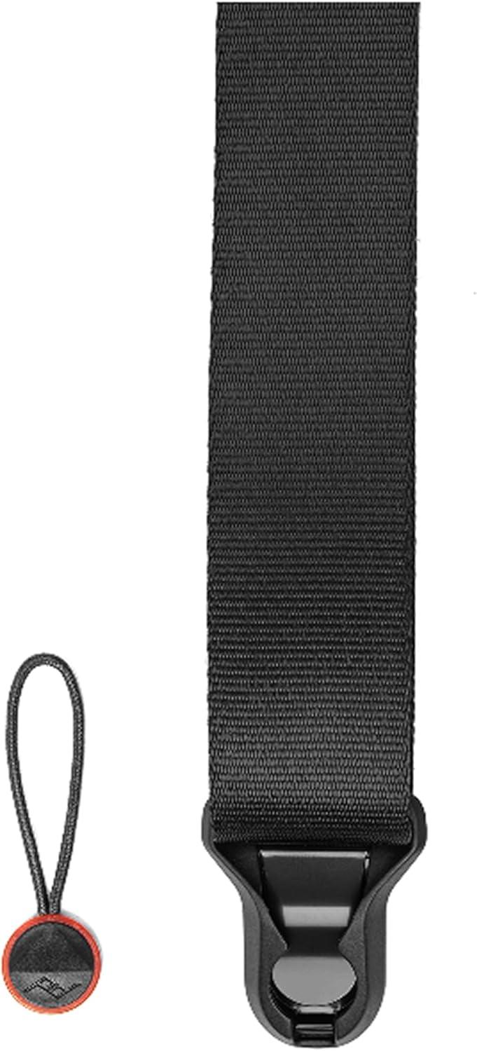 imagePeak Design Slide Lite Camera Strap Kelp Configurable as a Sling Neck or Shoulder Strap Quick Release and Connection Smooth and Grippy Side Camera Straps for Photographers 200 lb CapacityBlack