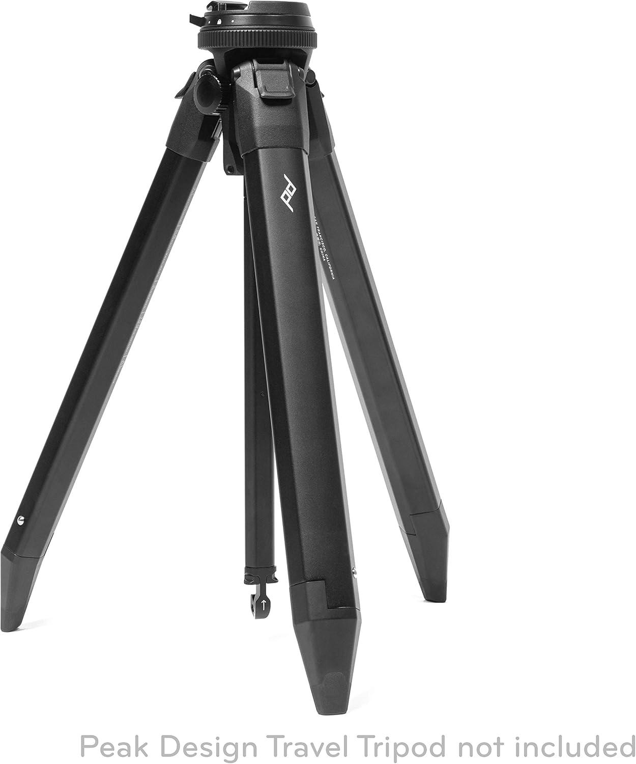 imagePeak Design Travel Tripod Ultralight Conversion Kit Quick Installation Reduces Weight by Up to 45 Compatible with Carbon amp Aluminum Models Compact and Portable Travel Tripod for Camera and Phone