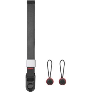Peak Design Cuff Camera Wrist Strap, Compatible with DSLR, Compact and Point-and-Shoot Cameras, Low Profile, Quick Release(Black)
