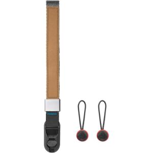 Peak Design Cuff Camera Wrist Strap, Compatible with DSLR, Compact and Point-and-Shoot Cameras, Low Profile, Quick Release(Grey)