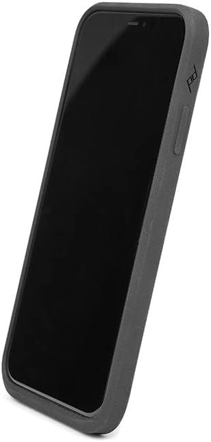 imagePeak Design Mobile Everyday Phone Case for iPhone SE Charcoal Slim Profile Drop Protection Weatherproof Fabric Shell SlimLink Connects to Peak Design Mobile Mounts amp Gear