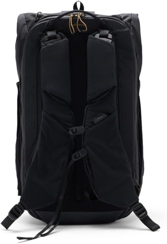 imagePeak Design Outdoor Backpack 45L Eclipse Lightweight InternallyFramed Backpack Ultra Cinch RollTop Design Ideal for Hikes Camera Carry and Travel Versatile Backpack for Men and WomenBlack