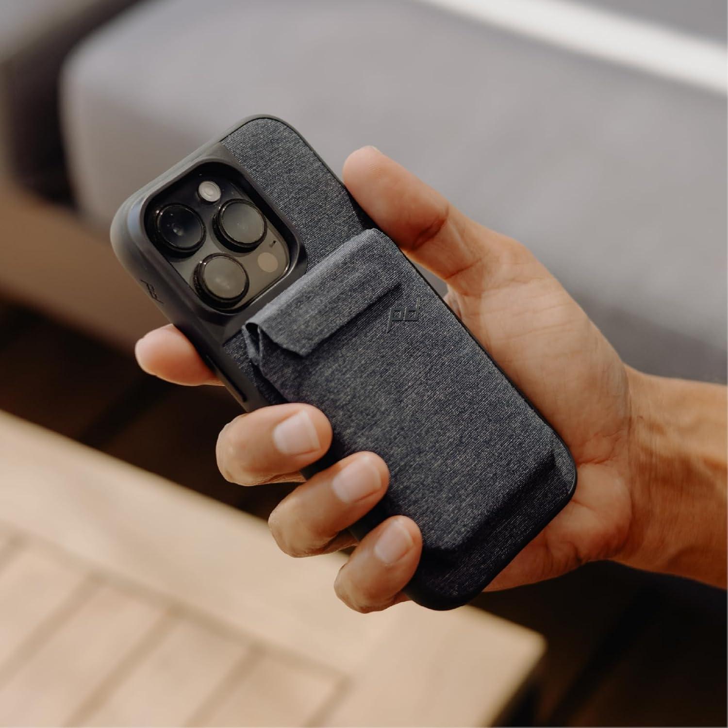 imageOLD VERSION NO ACTION BUTTON Peak Design Mobile Everyday Case Compatible with iPhone 15 Pro Max Charcoal Gray