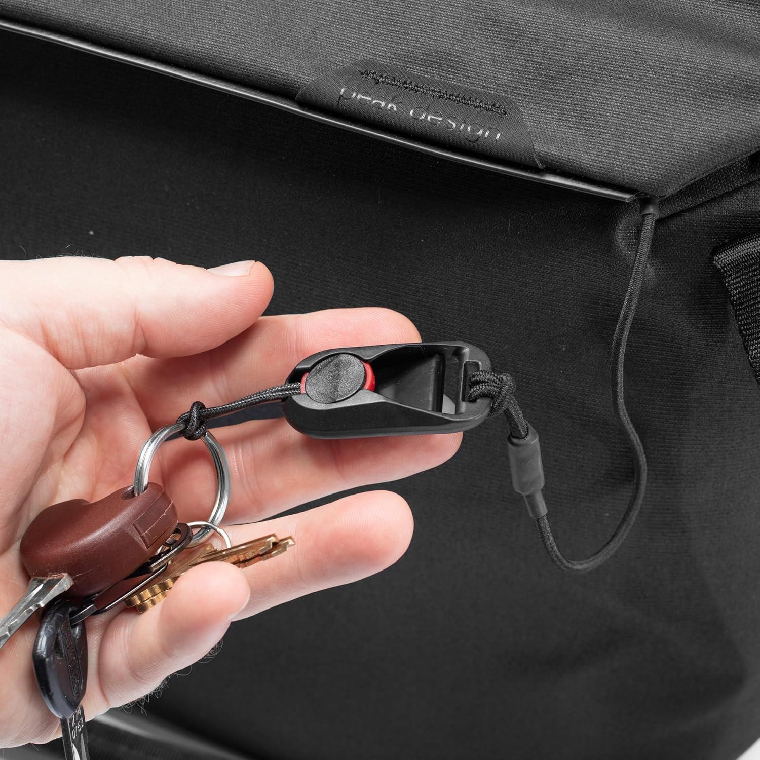 imagePeak Design Everyday Tote V2 15L Black Weatherproof Shell Wide Top Access FlexFold Dividers Laptop Sleeve Internal and External Pockets Crossbody or Shoulder Carry Tote Bag for Women and Men