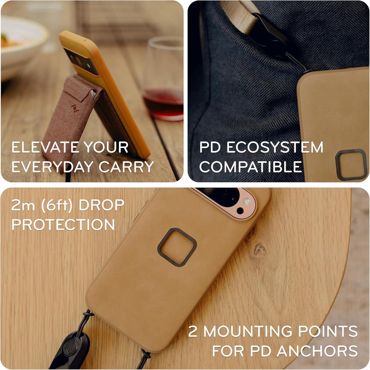 imagePeak Design Mobile Everyday Fabric Case Pixel 10 Standard and Pro CharcoalCharcoal