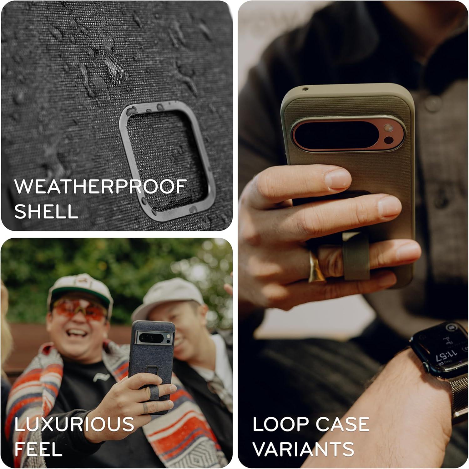 imagePeak Design Mobile Everyday Fabric Case Pixel 10 Standard and Pro CharcoalCharcoal