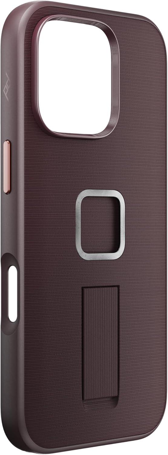 imagePeak Design Mobile Everyday Loop Case for iPhone 16 Pro Eclipse with Loop Slim Profile Drop Protection Weatherproof Fabric Shell SlimLink Connects to Mobile Mounts amp GearEclipse