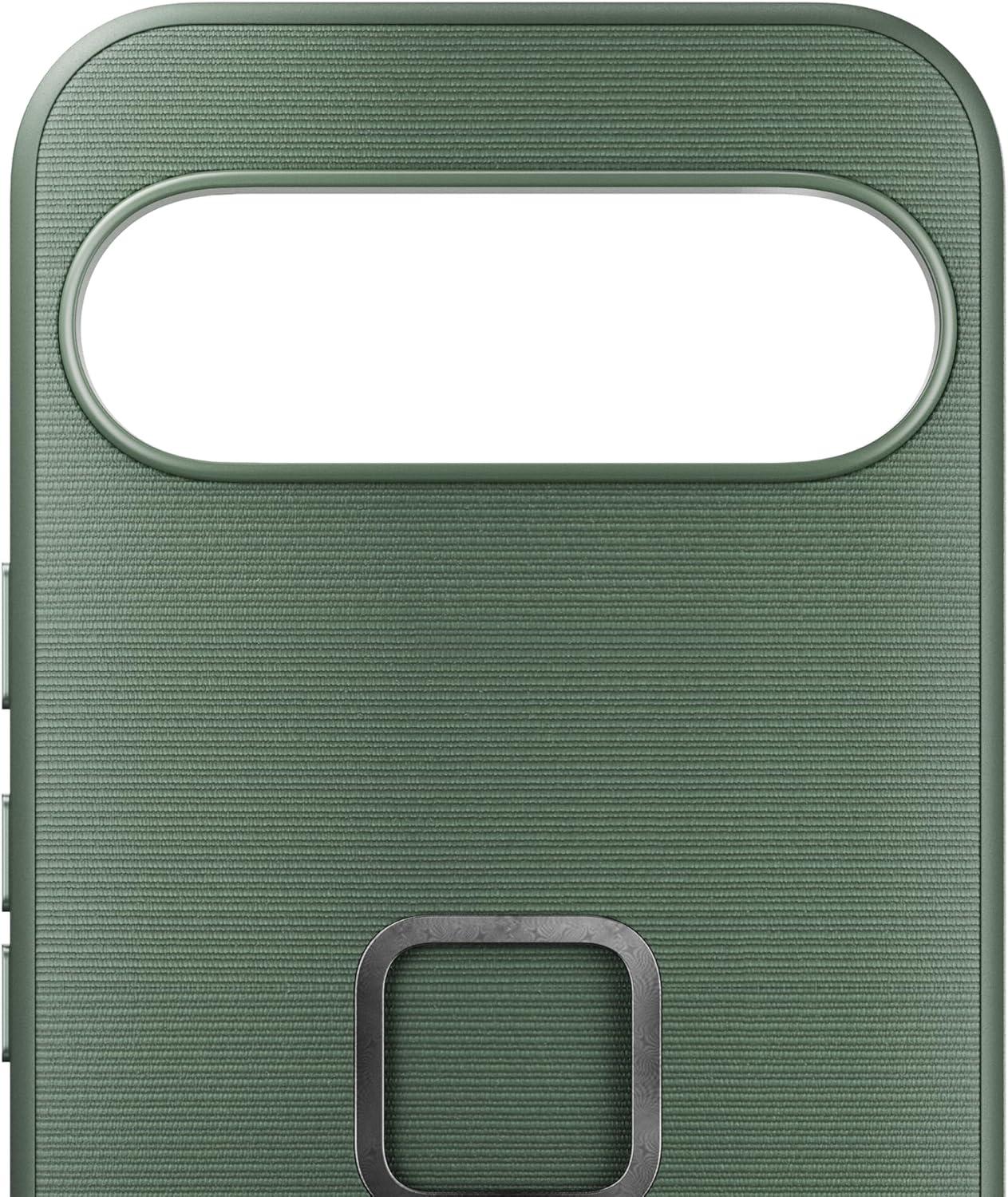 imagePeak Design Mobile Everyday Phone Case for Google Pixel 9 Pro XL Charcoal Slim Profile Drop Protection Weatherproof Fabric Shell SlimLink Connects to Mobile Mounts amp Gear GraySage