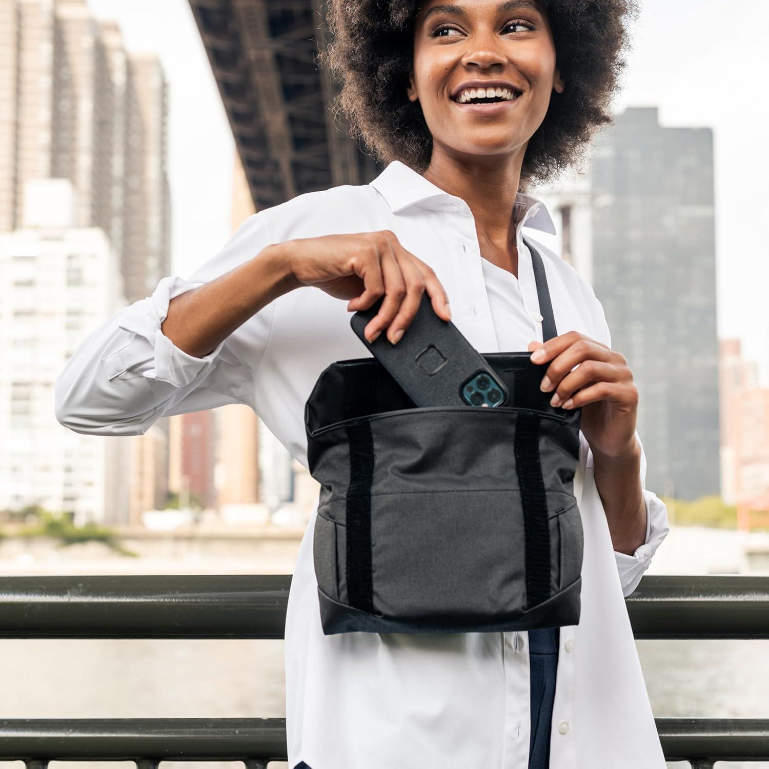 imagePeak Design Mobile Everyday Phone Case for iPhone 14 Sage Slim Profile 6 ft Drop Protection Weatherproof Fabric Shell SlimLink Connects to Mobile Mounts amp GearSage