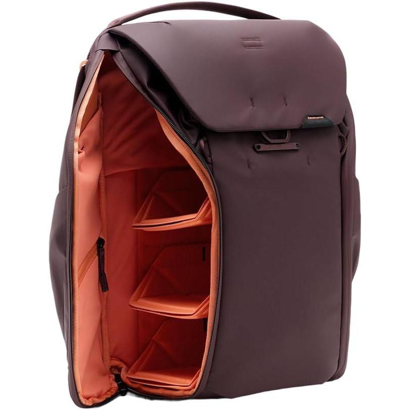 imagePeak Design Everyday Backpack 30L Charcoal MagLatch Top Dual Side Access FlexFold Dividers Fits 15  16 Laptop For Camera Carry Daily Commutes or Travel Versatile Backpack for Men amp WomenEclipse