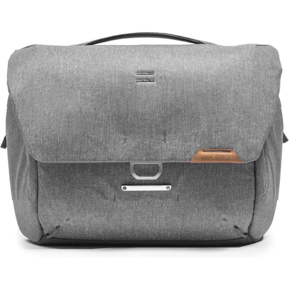 imagePeak Design Everyday Messenger V3 13L Weatherproof Camera and Work Bag Expandable MagLatch Closure Fits 13 LaptopAsh