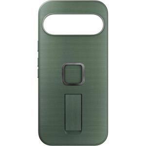 Peak Design Mobile Everyday Loop Case for Google Pixel 9 Pro, Charcoal, with Loop, Slim Profile, Drop Protection, Weatherproof Fabric Shell, SlimLink Connects to Mobile Mounts & Gear Gray(Sage)