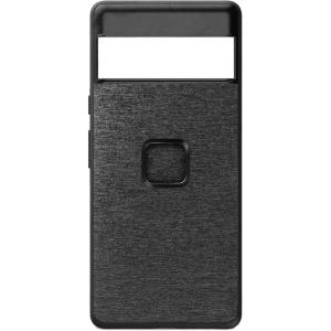 Peak Design Mobile Everyday Phone Case for Google Pixel 7 Pro, Charcoal, Slim Profile, Drop Protection, Weatherproof Fabric Shell, SlimLink Connects to Mobile Mounts & Gear