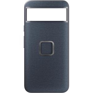 Peak Design Mobile Everyday Phone Case for Google Pixel 8, Charcoal, Slim Profile, Drop Protection, Weatherproof Fabric Shell, SlimLink Connects to Peak Design Mobile Mounts & Gear(Midnight)