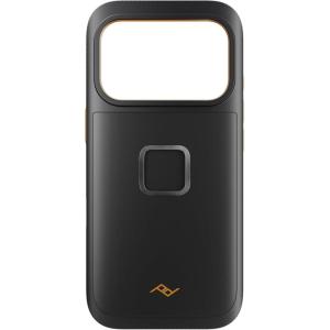 Peak Design Mobile Gnar Phone Case for iPhone 17 Pro, Black | 4.5 M Drop Protection | Slim Profile | SlimLink Connects to Mobile Mounts and Charging Accessories