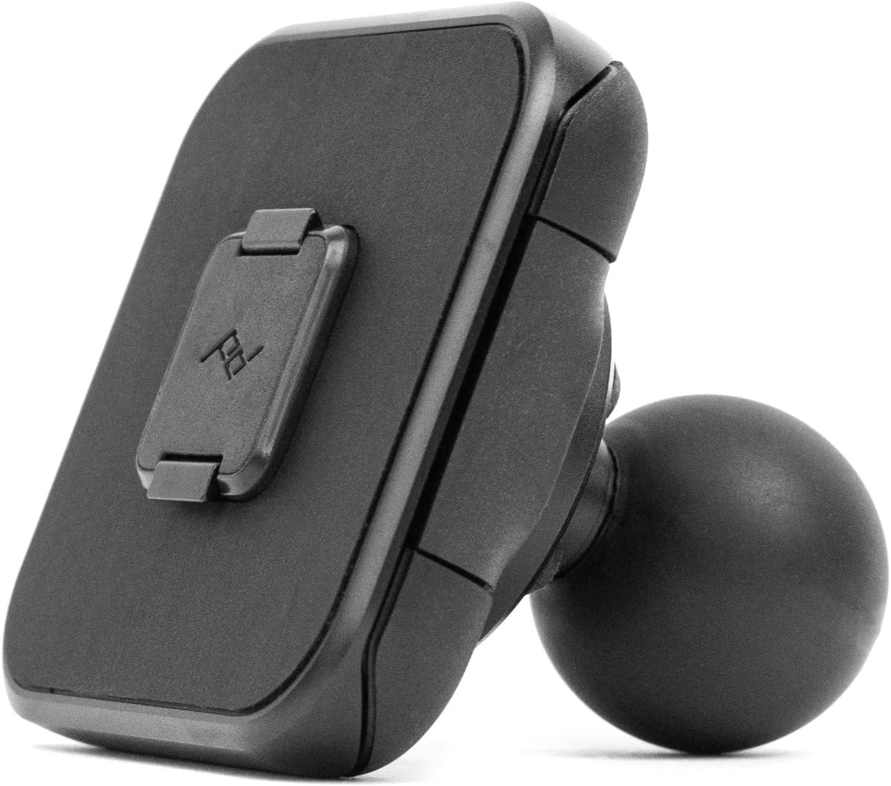 imagePeak Design Mobile Ball Mount Adapter Locking NonCharging SlimLink Mounting Technology Push Button Release Works with 1 BallandSocket Phone Mount for Car Truck Motorcycle Boat and More