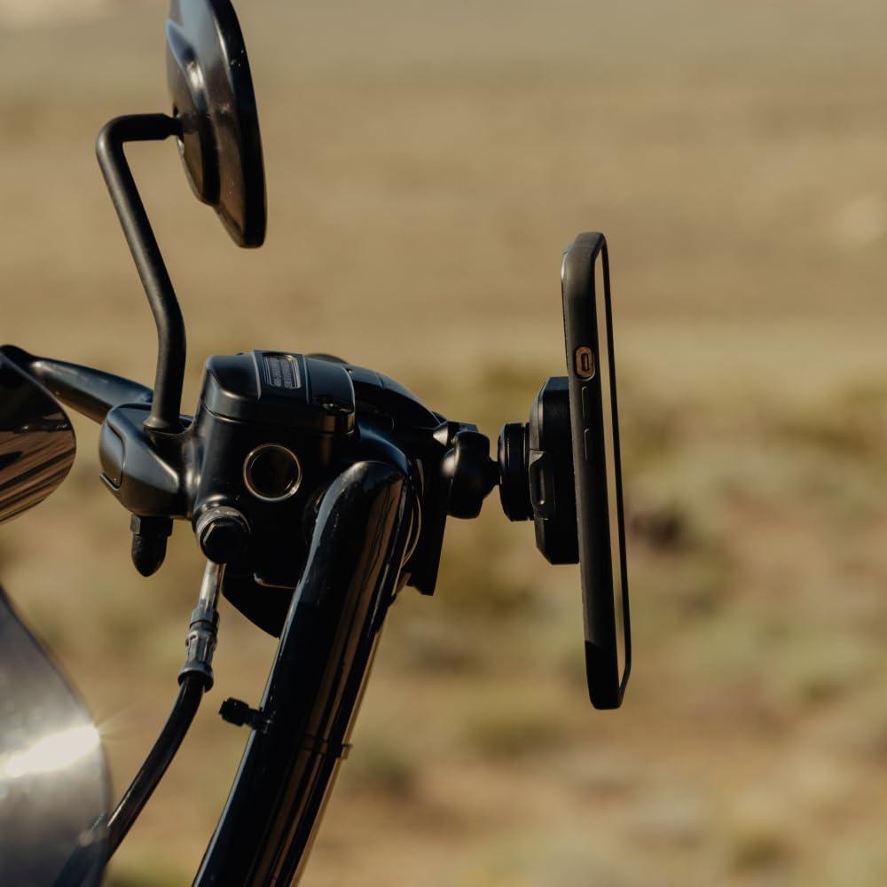 imagePeak Design Mobile Motorcycle BrakeClutch Phone Mount NonCharging SlimLink Mounting Technology Rigid Arm Fits a Variety of Brake and Clutch Perches Vibration Isolator Motorcycle Phone Mount