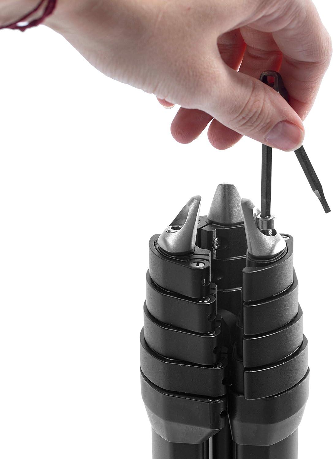 imagePeak Design Travel Tripod Spike Feet Set Superior Stability on Slippery Terrain Compatible with Carbon amp Aluminum Models Hex Wrench Included Compact and Portable Travel Tripod for Camera and Phone