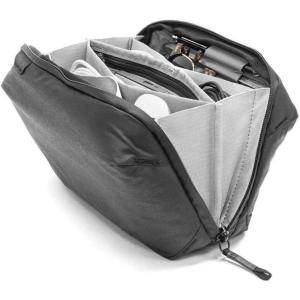 Peak Design Camera Cube, Large, Custom Organization and Protection, Weatherproof Shell with Interior Padding, FlexFold Dividers Included, Camera Bag Insert Compatible Travel Bags(Black)