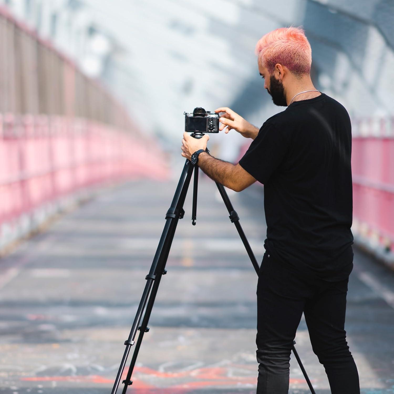 imagePeak Design Universal Head Adapter for Travel Tripod 38 Thread Mount Compatible with Carbon amp Aluminum Tripods Includes Hex Wrench Use Travel Tripod Legs with Any Head