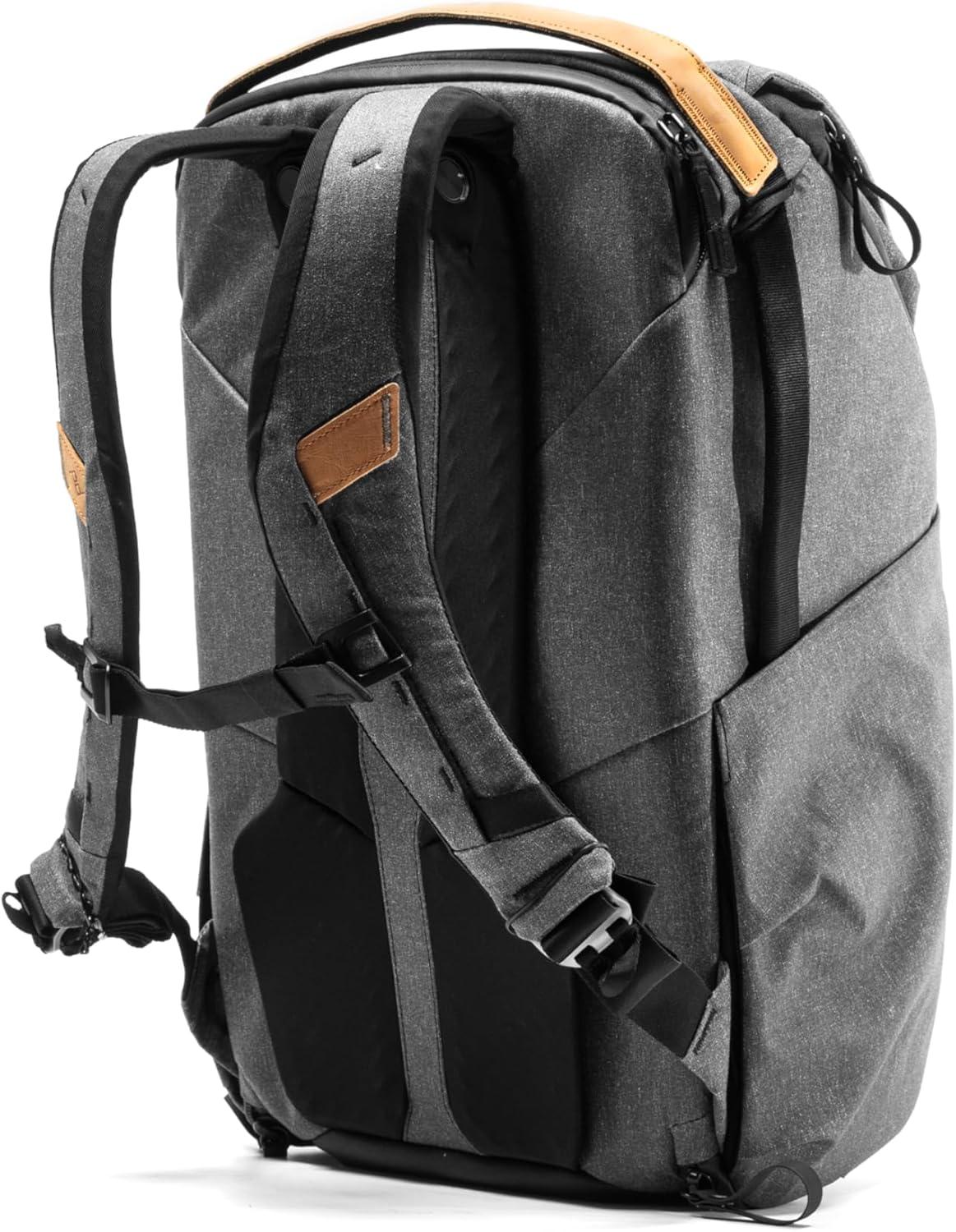 imagePeak Design Everyday Backpack 30L Ocean MagLatch Top Dual Side Access FlexFold Dividers Fits 15 or 16 Laptop For Camera Carry Daily Commutes or Travel Versatile Backpack for Men and WomenCharcoal