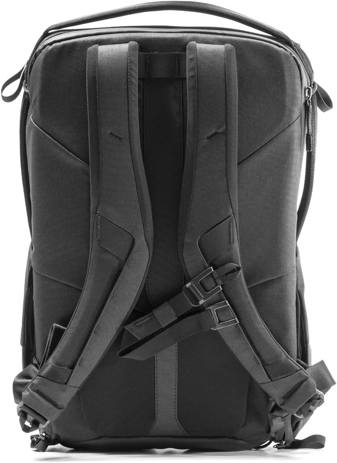 imagePeak Design Everyday Backpack 30L Ocean MagLatch Top Dual Side Access FlexFold Dividers Fits 15 or 16 Laptop For Camera Carry Daily Commutes or Travel Versatile Backpack for Men and WomenBlack
