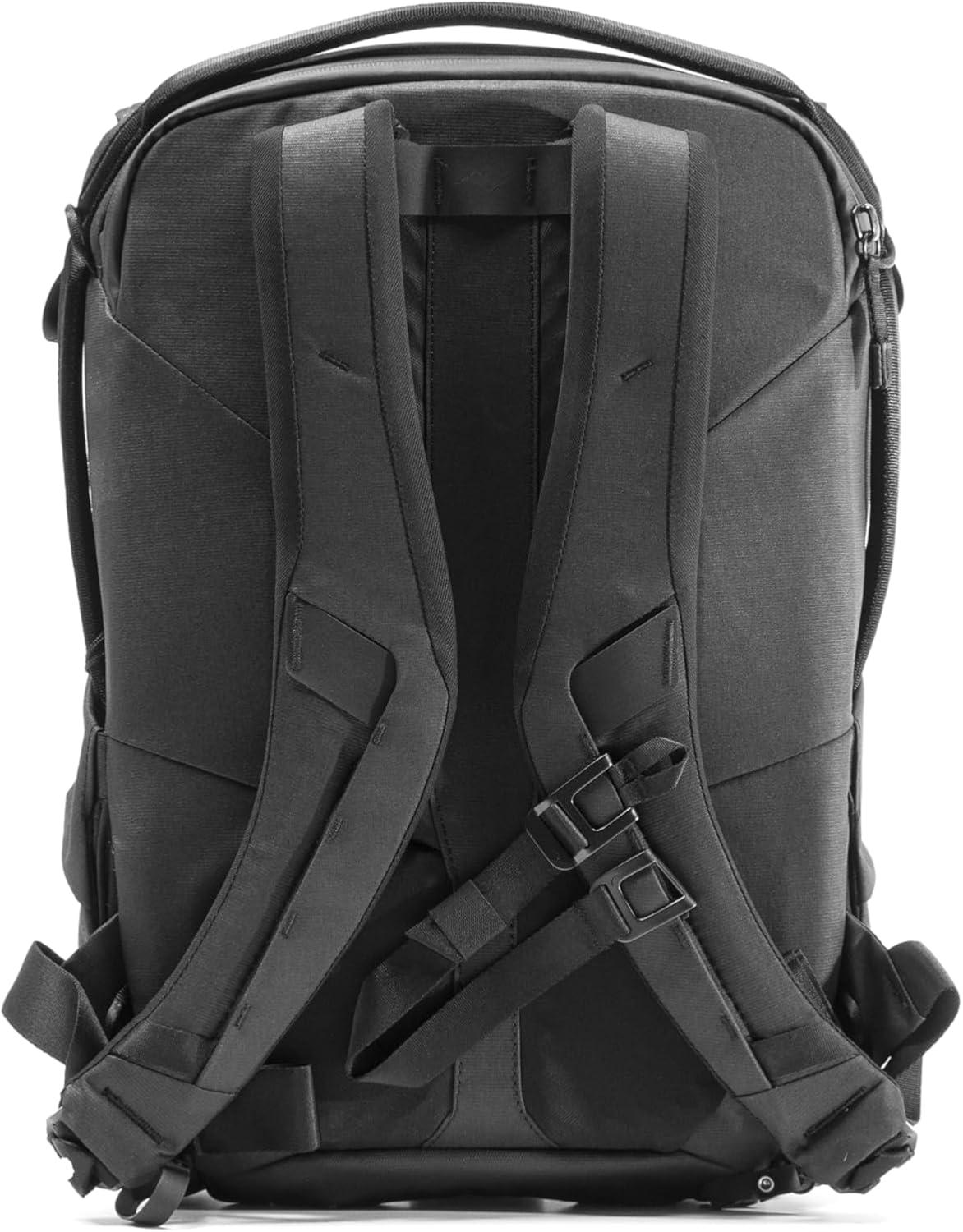 imagePeak Design Everyday Backpack 30L Ocean MagLatch Top Dual Side Access FlexFold Dividers Fits 15 or 16 Laptop For Camera Carry Daily Commutes or Travel Versatile Backpack for Men and WomenBlack