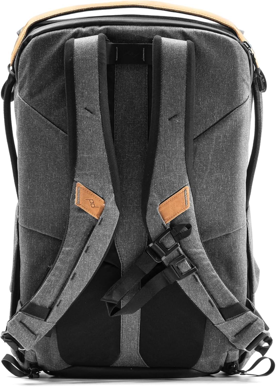 imagePeak Design Everyday Backpack 30L Ocean MagLatch Top Dual Side Access FlexFold Dividers Fits 15 or 16 Laptop For Camera Carry Daily Commutes or Travel Versatile Backpack for Men and WomenCharcoal