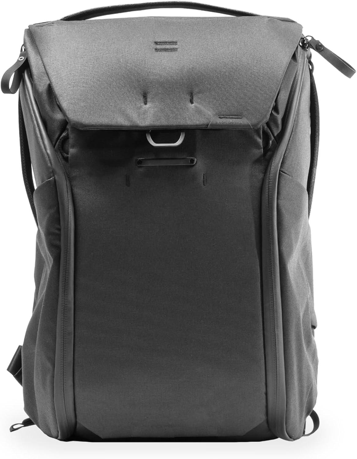 imagePeak Design Everyday Backpack 30L Ocean MagLatch Top Dual Side Access FlexFold Dividers Fits 15 or 16 Laptop For Camera Carry Daily Commutes or Travel Versatile Backpack for Men and WomenBlack