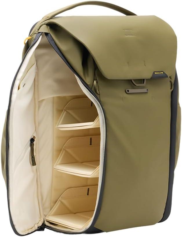 imagePeak Design Everyday Backpack 30L Ocean MagLatch Top Dual Side Access FlexFold Dividers Fits 15 or 16 Laptop For Camera Carry Daily Commutes or Travel Versatile Backpack for Men and WomenKelp