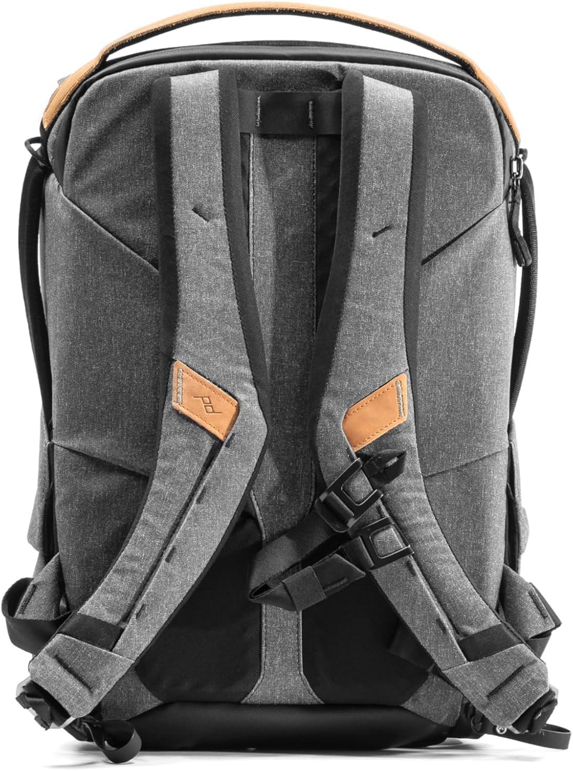 imagePeak Design Everyday Backpack 30L Ocean MagLatch Top Dual Side Access FlexFold Dividers Fits 15 or 16 Laptop For Camera Carry Daily Commutes or Travel Versatile Backpack for Men and WomenCharcoal