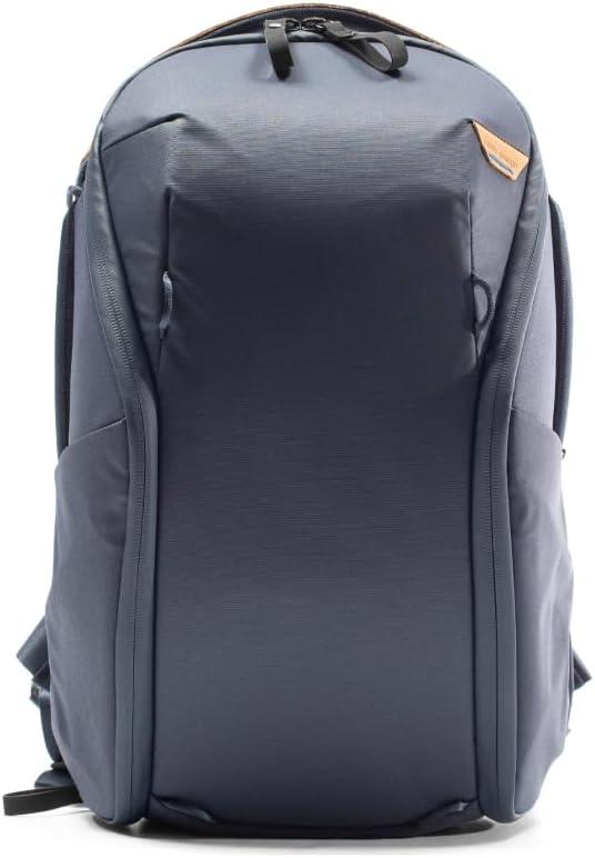imagePeak Design Everyday Backpack Zip 20L Kelp 270Degree Zip Dual Side Pockets FlexFold Dividers Fits 15 Laptop For Camera Carry Daily Commutes or Travel Versatile Backpack for Men and WomenBlack