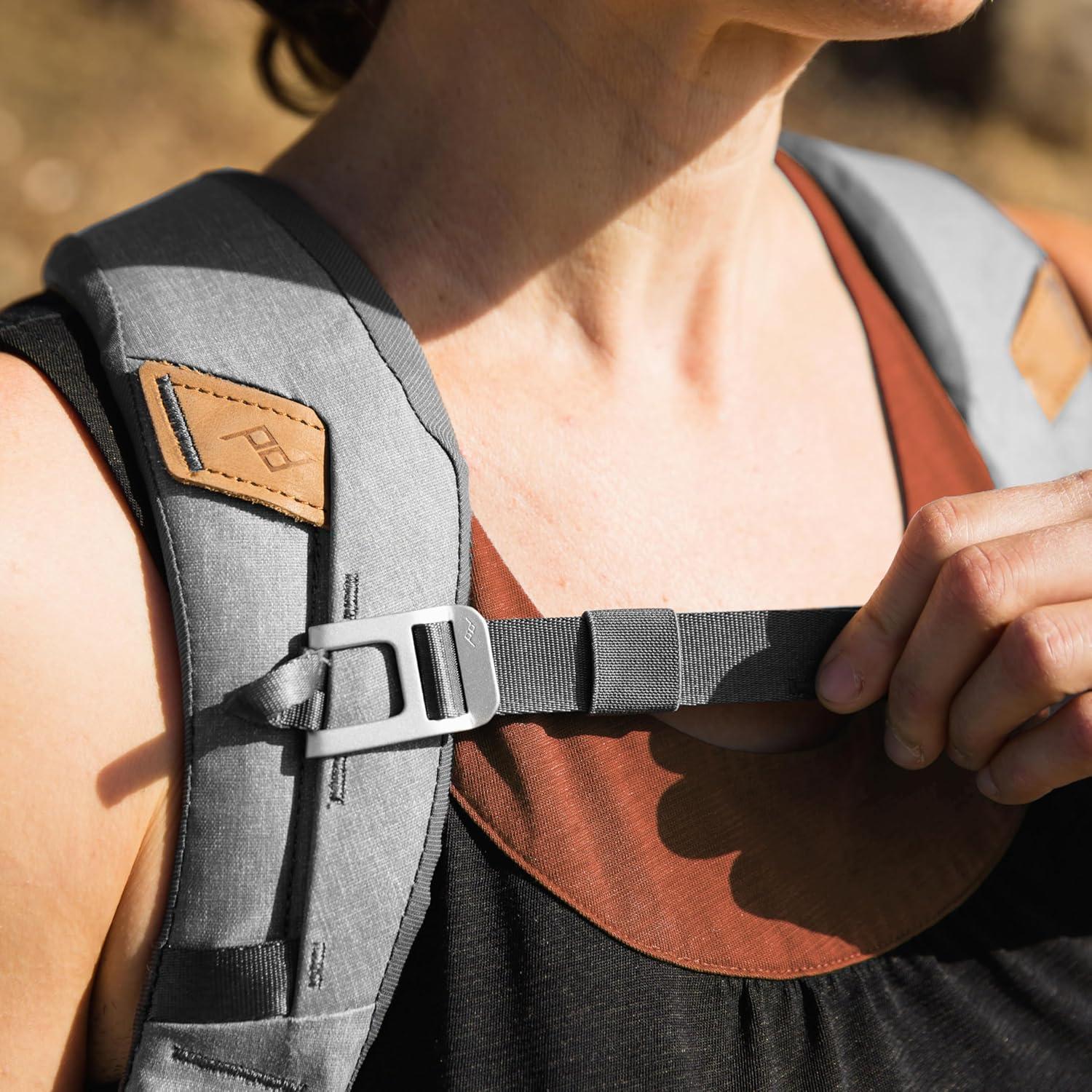 imagePeak Design Everyday Backpack Zip 20L Kelp 270Degree Zip Dual Side Pockets FlexFold Dividers Fits 15 Laptop For Camera Carry Daily Commutes or Travel Versatile Backpack for Men and WomenAsh