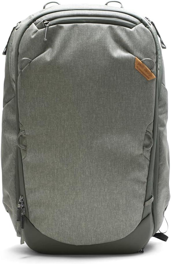 imagePeak Design Travel Backpack 30L Eclipse Expandable 2733L Design Rear and Top Access Weatherproof Shell Laptop Sleeve Ideal for Travel or Everyday Carry Versatile Backpack for Men and WomenSage