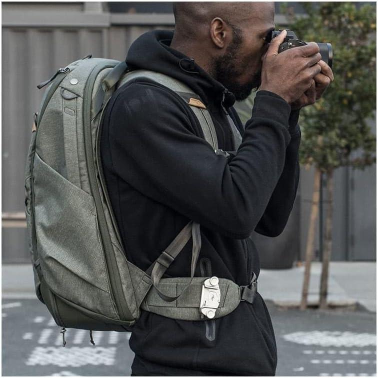 imagePeak Design Travel Backpack 30L Eclipse Expandable 2733L Design Rear and Top Access Weatherproof Shell Laptop Sleeve Ideal for Travel or Everyday Carry Versatile Backpack for Men and WomenSage