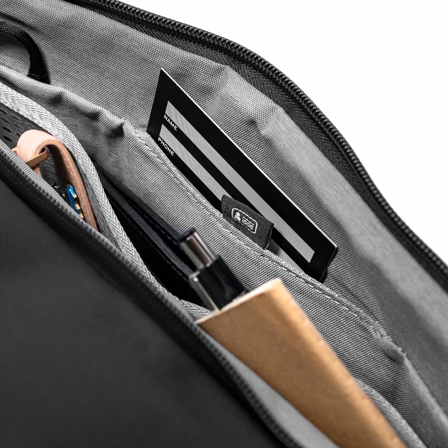 imagePeak Design Travel Duffel ExtraWide Single Zip Access Weatherproof Shell 4 External Pockets Fits Packing Cubes amp Camera Cubes Ideal for Weekend Trips Versatile Duffel Bag for TravelBlack