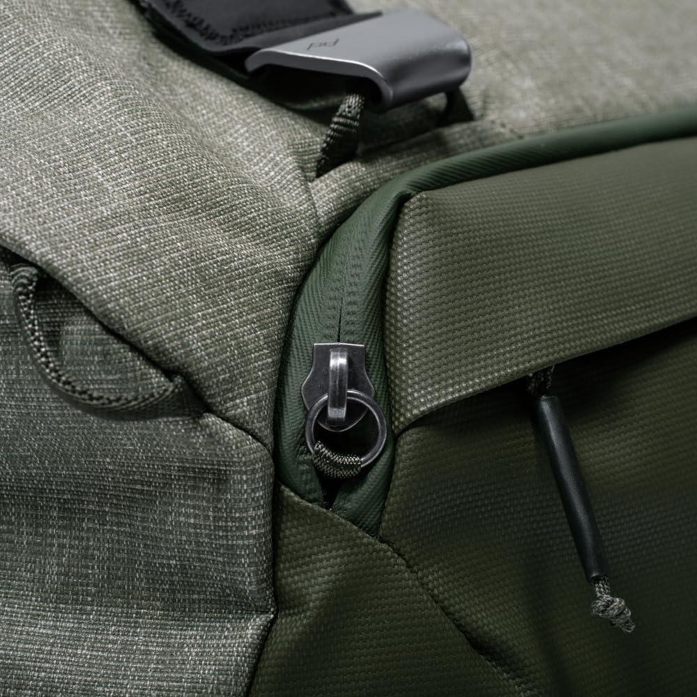 imagePeak Design Travel Duffel ExtraWide Single Zip Access Weatherproof Shell 4 External Pockets Fits Packing Cubes amp Camera Cubes Ideal for Weekend Trips Versatile Duffel Bag for TravelSage