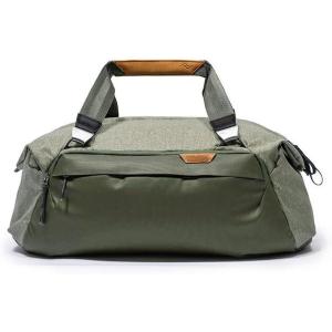 Peak Design Travel Duffel, Extra-Wide Single Zip Access, Weatherproof Shell, 4 External Pockets, Fits Packing Cubes & Camera Cubes, Ideal for Weekend Trips, Versatile Duffel Bag for Travel(Sage)