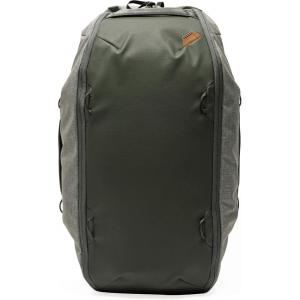 Peak Design Travel Duffelpack 45-65L, Ocean, Weatherproof Duffel Backpack, Expandable Design, Extra-Long Zip Path, Stowable Straps, Fits Packing Cubes and Camera Cubes, Versatile Duffel Bag for Travel(Sage)