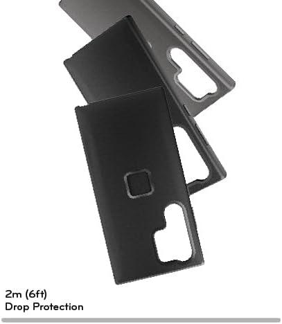 imagePeak Design Everyday Loop Phone Case for Samsung Galaxy S24 Ultra Charcoal With Loop Slim Profile Drop Resistant Weatherproof Fabric Shell SlimLink Connects to Peak Design Mobile Mounts amp Gear