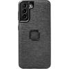 imagePeak Design Mobile Everyday Phone Case for Samsung Galaxy S21 Series Charcoal Slim Profile Drop Protection Weatherproof Fabric Shell SlimLink Connects to Peak Design Mobile Mounts amp Gear