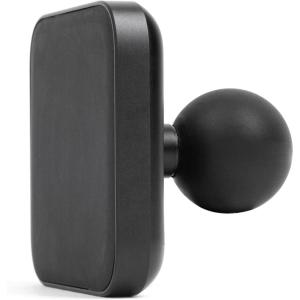 Peak Design Mobile Ball Mount Adapter, Qi1 Wireless Charging, Magnetic Mounting Technology, MagSafe Compatible, Works with 1″ Ball-and-Socket Phone Mount for Car, Truck, Plane and More