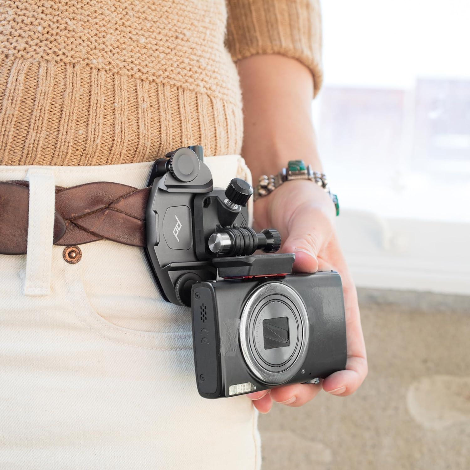 imagePeak Design POV Kit V2 Action Camera Mount Low Profile and Quick Connecting Mounts Action Cameras to Backpacks Belts and Straps Adjustable and Secure Requires Capture Camera Clip