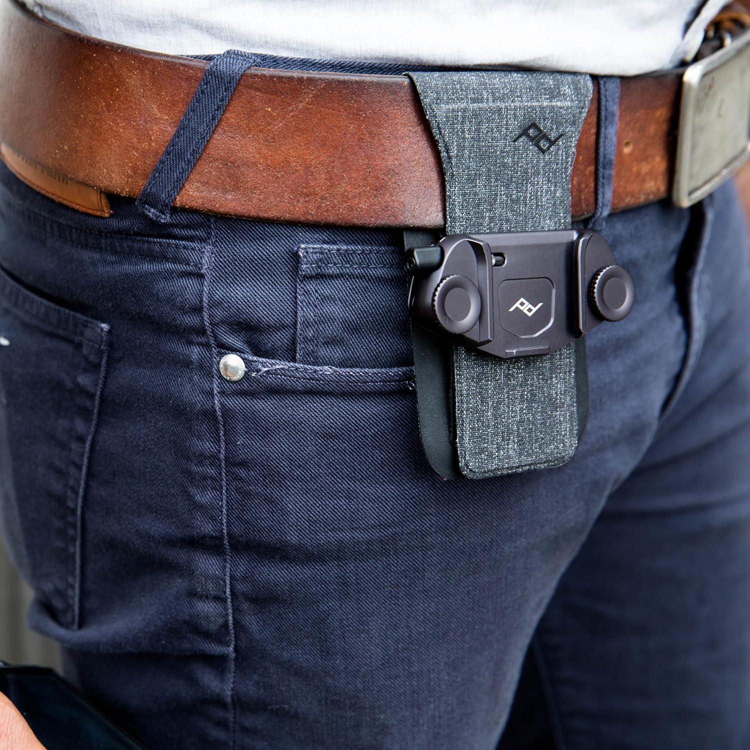 imagePeak Design Pro Pad V2 Charcoal Enhanced Comfort and Stability for Capture Camera Clip Holds DSLR Compact and Point and Shoot Bodies Attaches to Backpack Straps and Belts Weatherproof EVA FoamSmall