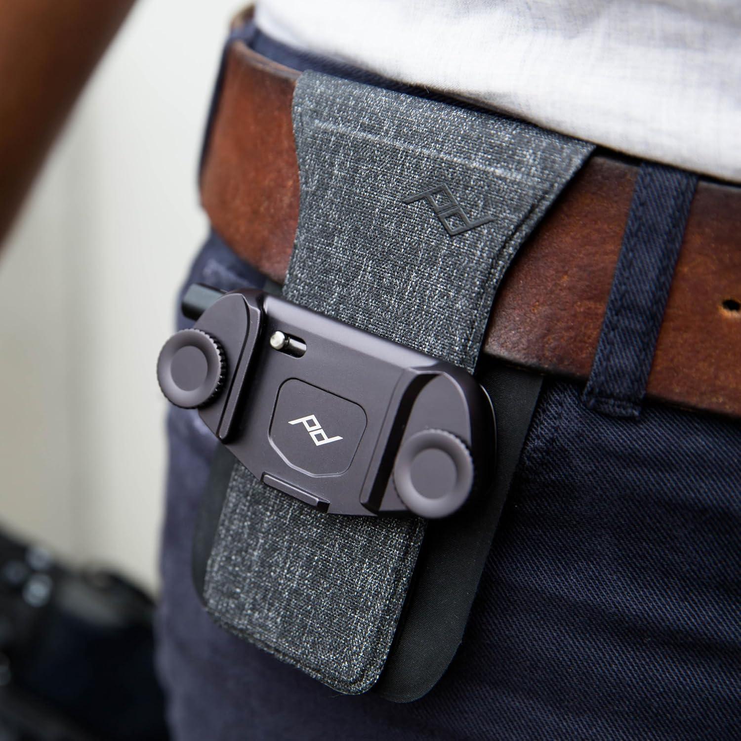 imagePeak Design Pro Pad V2 Charcoal Enhanced Comfort and Stability for Capture Camera Clip Holds DSLR Compact and Point and Shoot Bodies Attaches to Backpack Straps and Belts Weatherproof EVA FoamSmall