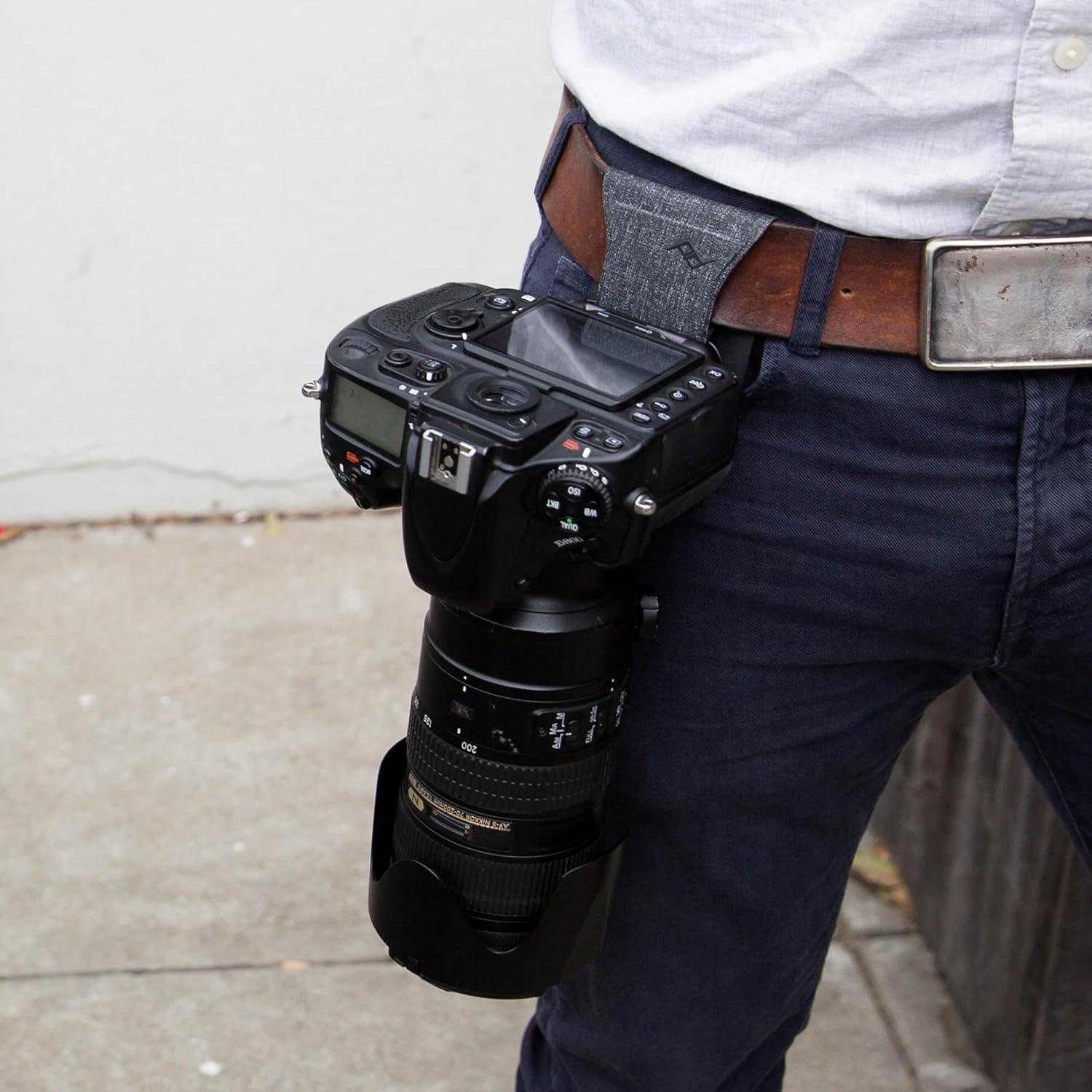 imagePeak Design Pro Pad V2 Charcoal Enhanced Comfort and Stability for Capture Camera Clip Holds DSLR Compact and Point and Shoot Bodies Attaches to Backpack Straps and Belts Weatherproof EVA FoamSmall