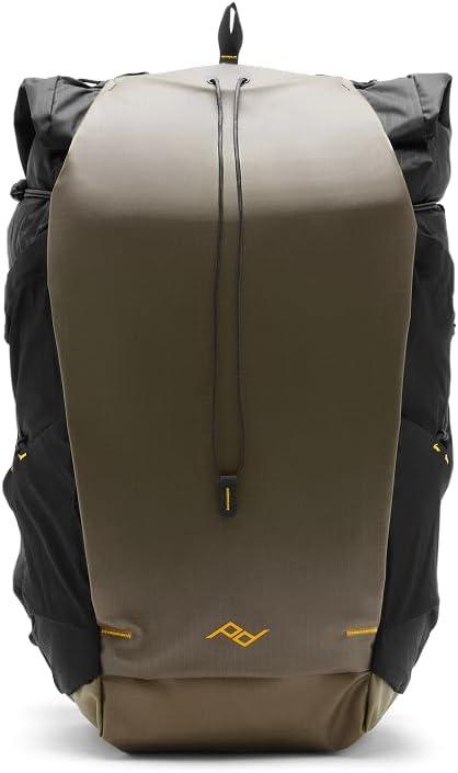 imagePeak Design Outdoor Backpack 45L Kelp Lightweight InternallyFramed Backpack Ultra Cinch RollTop Design Ideal for Hikes Camera Carry and Travel Versatile Backpack for Men and WomenKelp