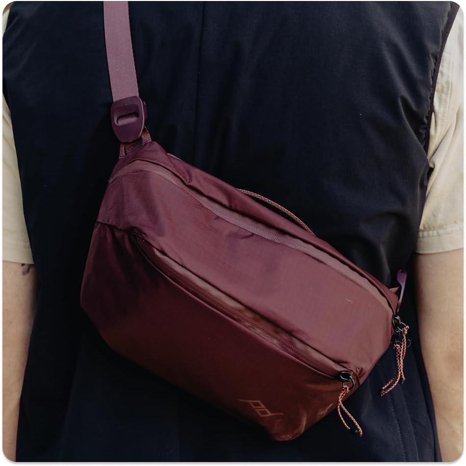 imagePeak Design Outdoor Sling Padded Adjustable Strap for Crossbody amp Waist Carry Ideal for Carrying Cameras amp EssentialsBlack