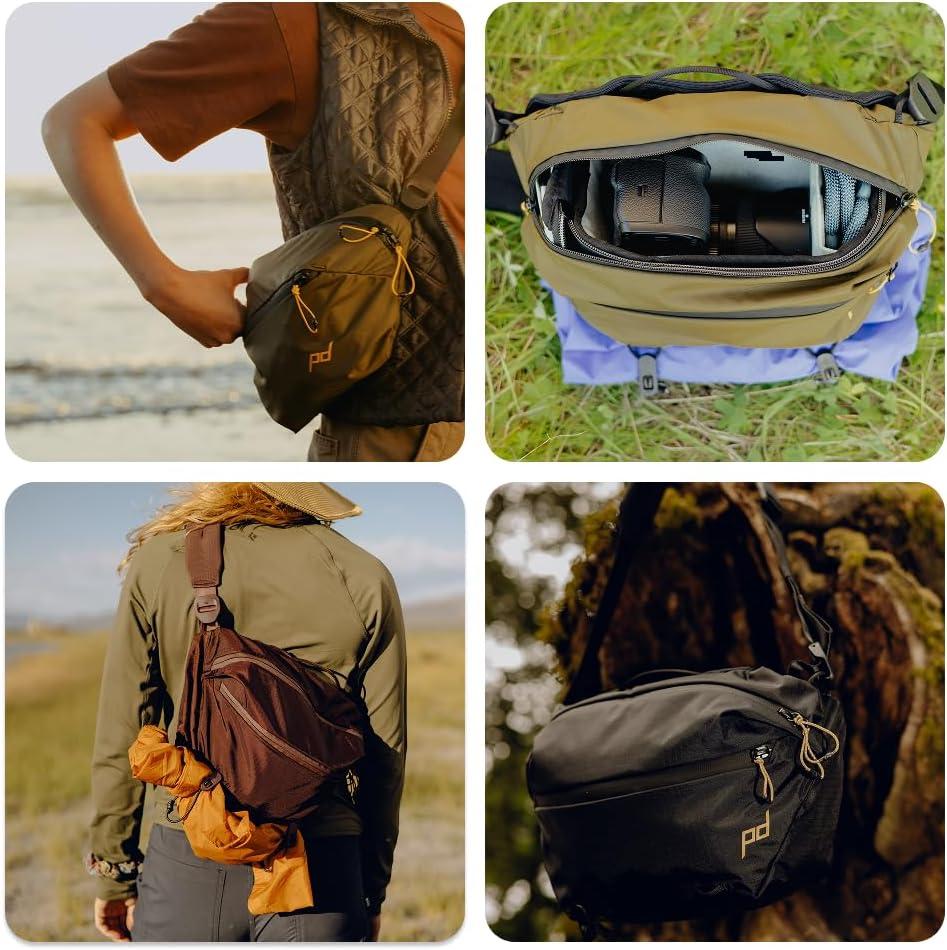 imagePeak Design Outdoor Sling Padded Adjustable Strap for Crossbody amp Waist Carry Ideal for Carrying Cameras amp EssentialsCloud
